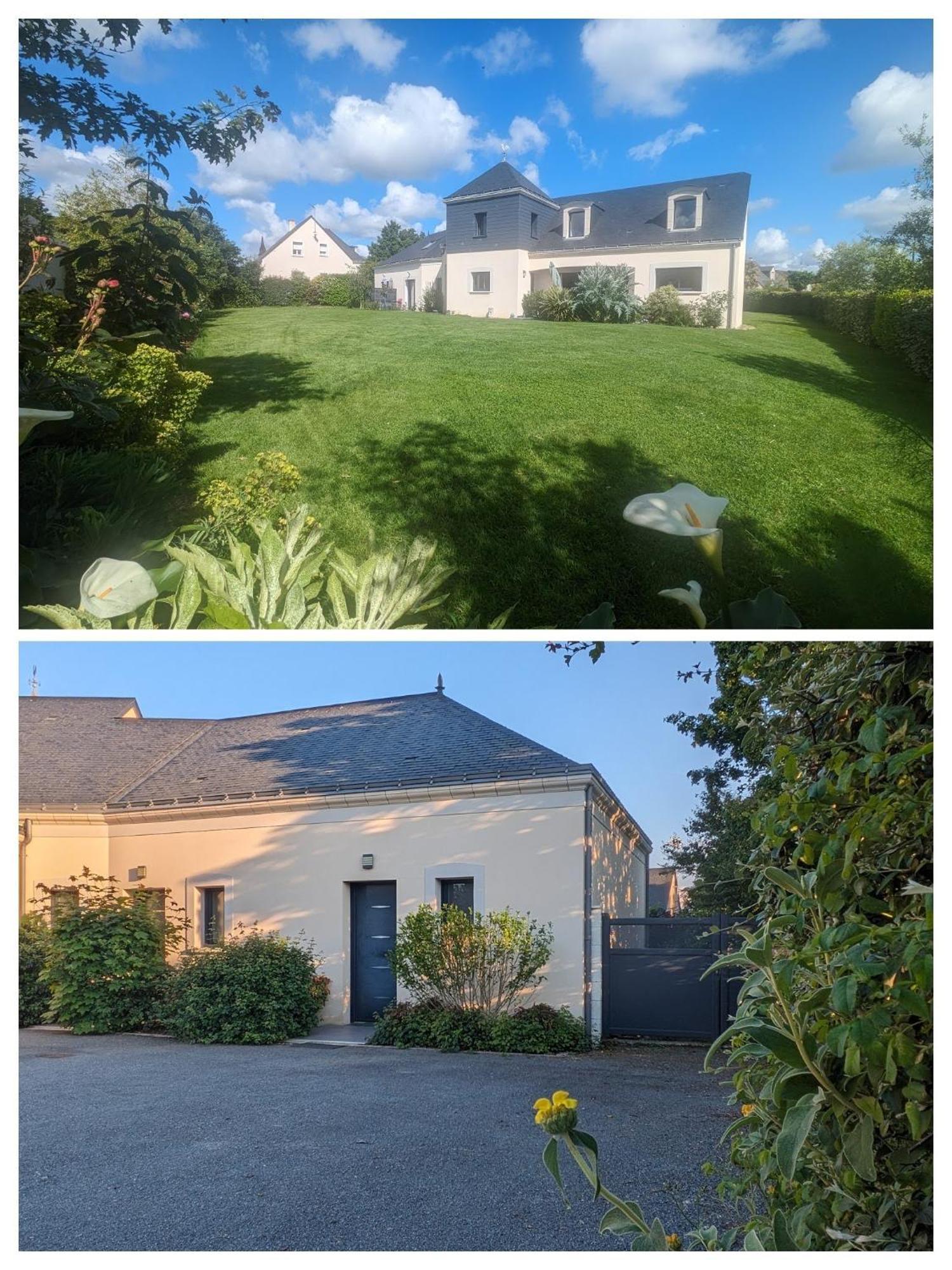 Logis De L'Hermitage Villa Le Louroux-Beconnais Exterior photo